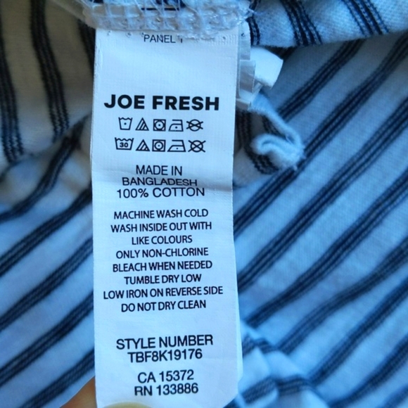 joe fresh striped hooded long sleeve graphic shirt 18-24 months baby boy - Picture 4 of 7